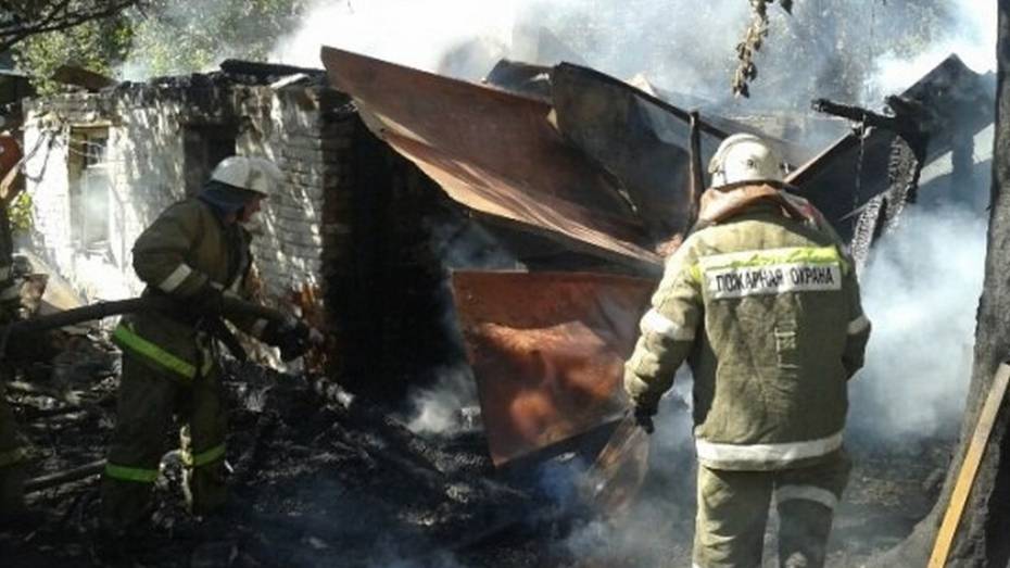 В Грибановском районе в огне погиб мужчина