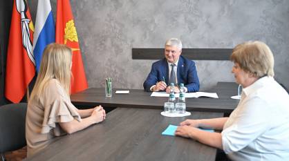 Губернатор Александр Гусев провел личный прием граждан в Борисоглебске