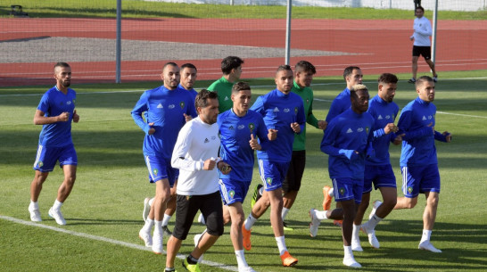 Фото первой тренировки сборной Марокко по футболу в Воронеже выложили в интернет