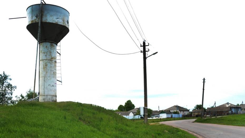 В лискинском селе Высокое установят новую водонапорную башню