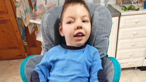 Русфонд просит воронежцев помочь пятилетнему мальчику с ДЦП и эпилепсией