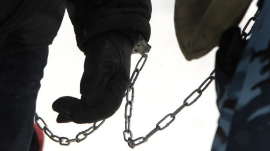 В Воронежской области арестовали только вышедшего из колонии мужчину
