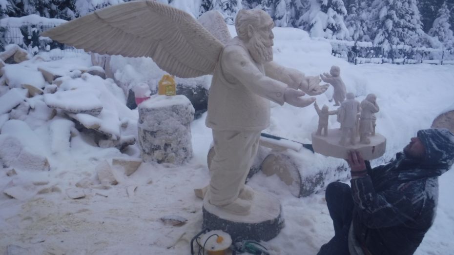 Экспозиция деревянных скульптур «Обитель Ангелов» воронежского мастера откроется в Карелии 