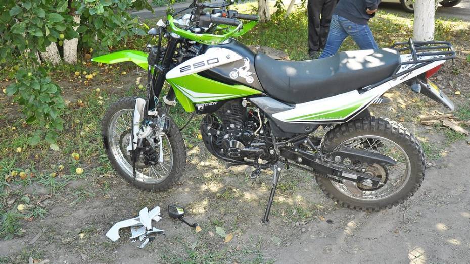 В Бутурлиновке в аварии пострадал 15-летний мотоциклист