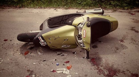 В Лискинском районе на трассе столкнулись два мотоциклиста