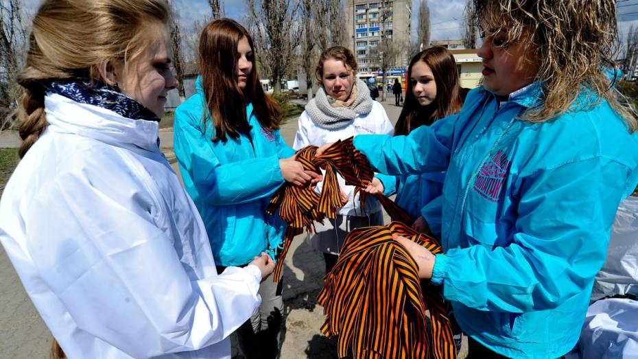 Акция «Георгиевская ленточка» стартует в Воронеже 25 апреля 