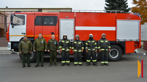 Богучарские пожарные получили новые машины