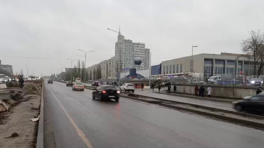 В Воронеже открыли движение по второй части эстакады на улице Остужева