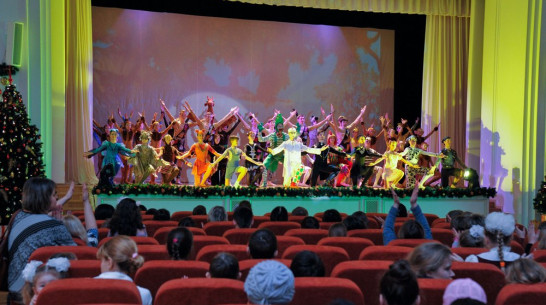 Воспитанники воронежских интернатов увидели балет «Айболит» на правительственной елке