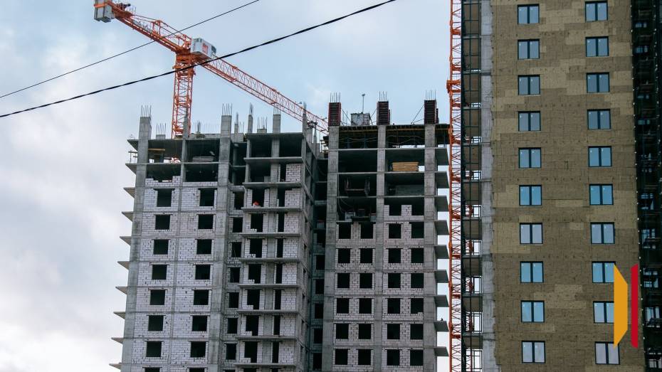 В Воронеже строительство жилья за год увеличилось на 3,3 процента