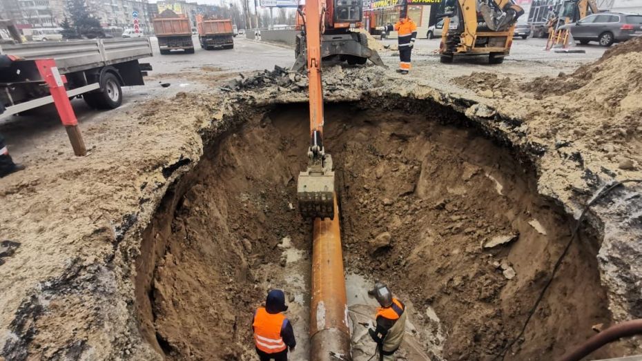 На Остужевском кольце в Воронеже заменят 26 м канализации