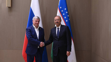 Губернатор Воронежской области и премьер-министр Узбекистана обсудили перспективы сотрудничества