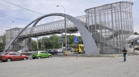 На трассе М-4 в Воронежской области построят 5 надземных переходов
