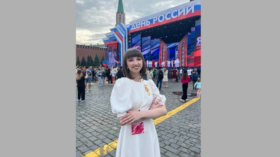 Уроженка Подгоренского района выступила на концерте ко Дню России на Красной площади