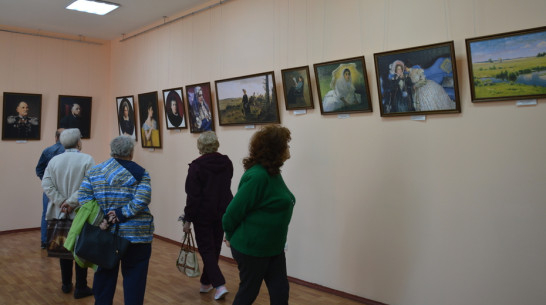 Россошанцев пригласили на выставку копий картин Ивана Крамского