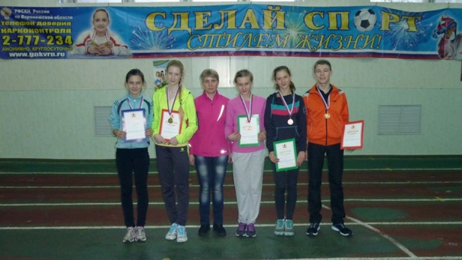 Поворинские легкоатлеты завоевали восемь медалей на первенстве области