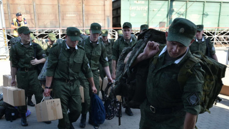 Воронежских призывников не будут привлекать к решению задач СВО в новых регионах