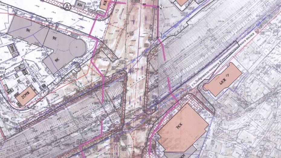 В Воронеже реконструируют путепровод на улице Ленина