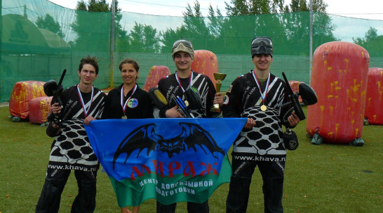 Верхнехавские пейнтболисты завоевали «золото» Открытого кубка области