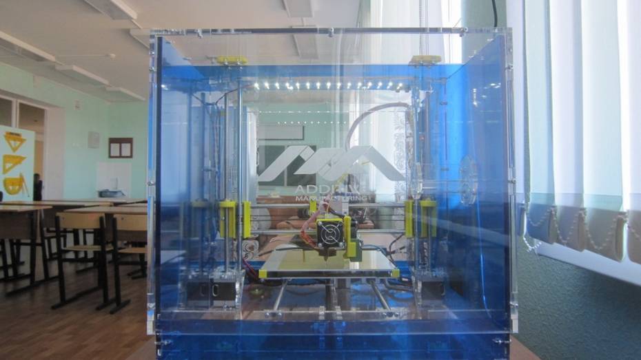 Лозовская школа Верхнемамонского района приобрела 3D оборудование