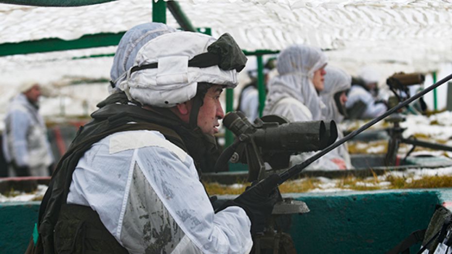 Пункты обогрева для военных развернули из-за аномального холода в Воронежской области