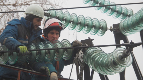 Энергетики сообщили о восстановлении электроснабжения в районе Воронежа