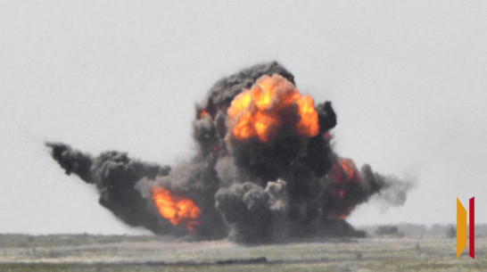 Подрыв арсенала из 8 боеприпасов провели по заявке мэрии Воронежа