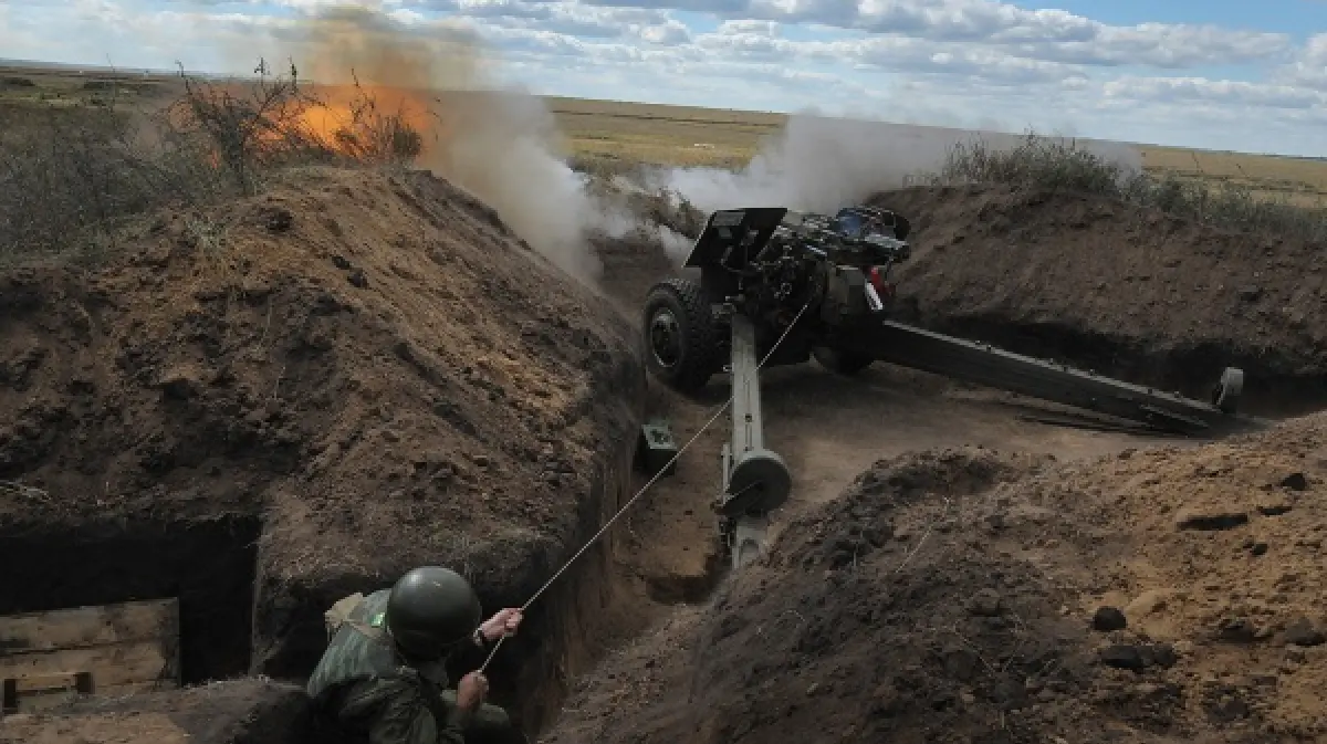 Под Воронежем на полигоне «Погоново» прошли первые артиллерийские стрельбы