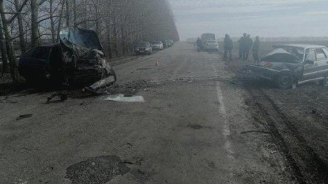 В Воронежской области пьяный водитель сбежал с места ДТП