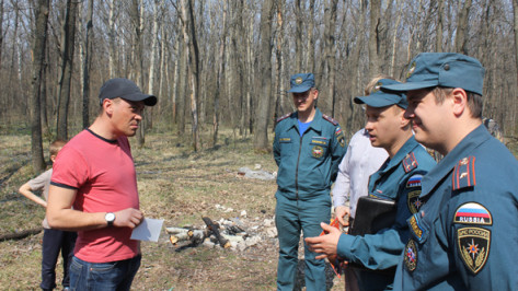 В минувшую субботу в Воронежской области оштрафовали 13 поджигателей сухой травы