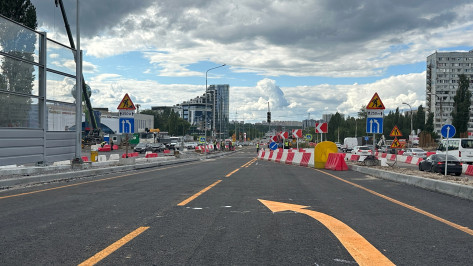 В Воронеже вновь изменили схему движения на улице Остужева