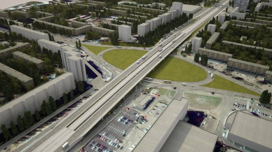 Воронеж получит федеральное финансирование на строительство развязки на Остужева