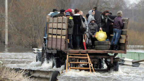 В Воронежской области весной 2015 года под угрозой подтопления окажутся 977 домов