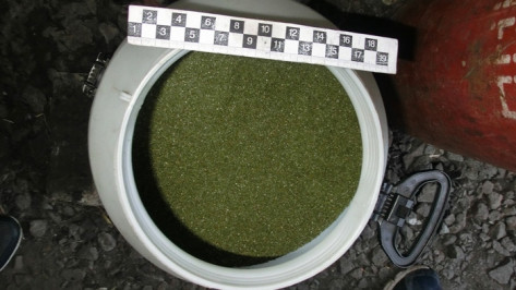 Воронежец хранил на даче марихуану в 50-литровой бочке