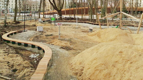 В Воронеже снова начали поиск подрядчика для благоустройства детской зоны в парке «Орленок»