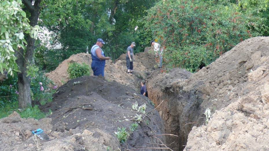 В Грибановском районе отремонтируют 700 м водопровода 