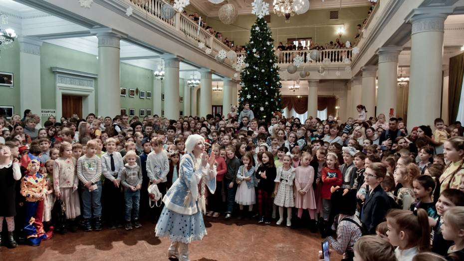 Новогодние культурные события в Воронеже посетили 86 тыс человек
