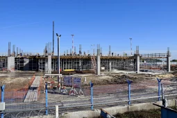 Строительство нового терминала в аэропорту Воронеж вышло на уровень 2-го этажа