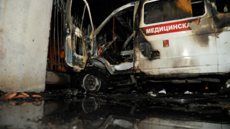 Облздрав назвал причину самовозгорания машины «скорой» в Воронеже