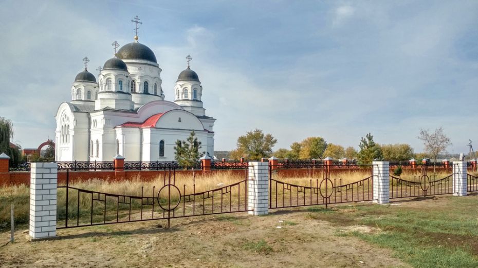 В лискинском селе Масловка сделали ограждение для будущего парка имени адмирала Ушакова