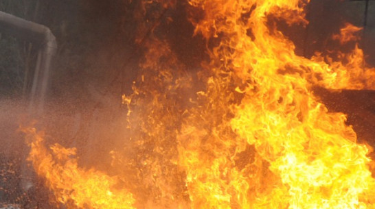 В Новоусманском районе произошел пожар, жертвой которого чуть не стали трое детей