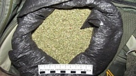 Воронежские наркополицейские нашли у таксиста мешок марихуаны