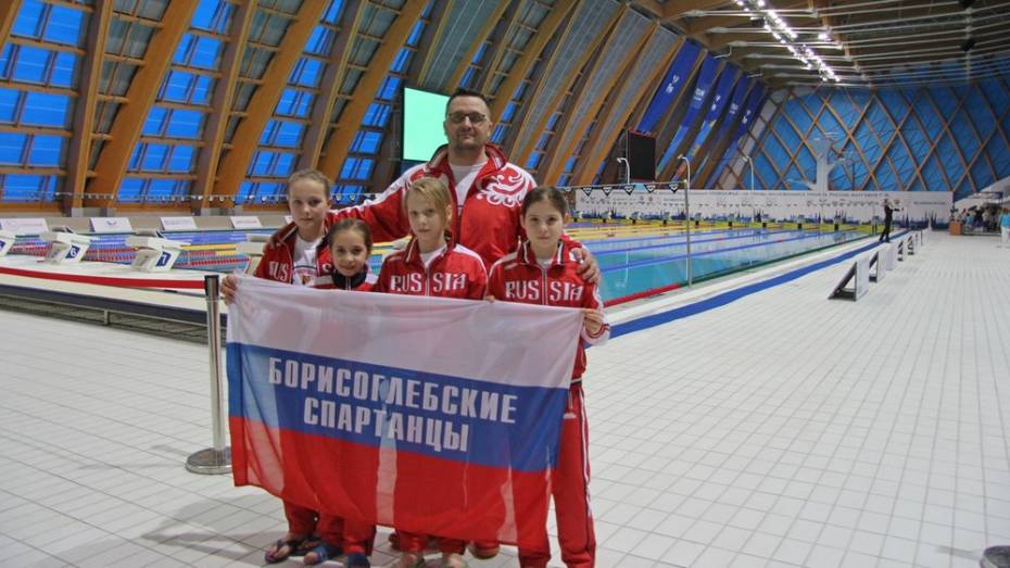 Борисоглебские пловцы завоевали 4 «золота» на международном турнире в Казани