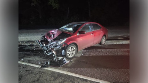 Ребенок и две женщины пострадали при столкновении иномарок на трассе под Воронежем