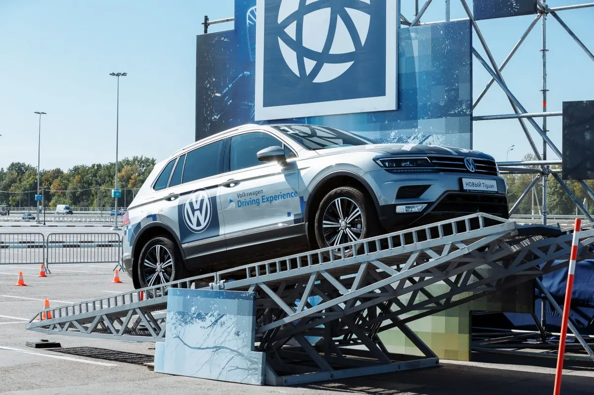 Volkswagen Driving Experience прошел в Воронеже