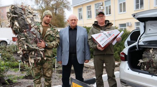 Лискинцы передали бойцам СВО оборудование на сумму более 1 млн рублей