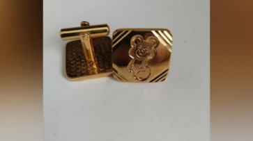 В Воронежской области продаются запонки за 5 млн рублей с олимпийским мишкой