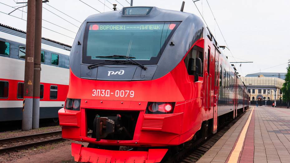 Из Воронежа в Липецк начали курсировать ускоренные межобластные поезда