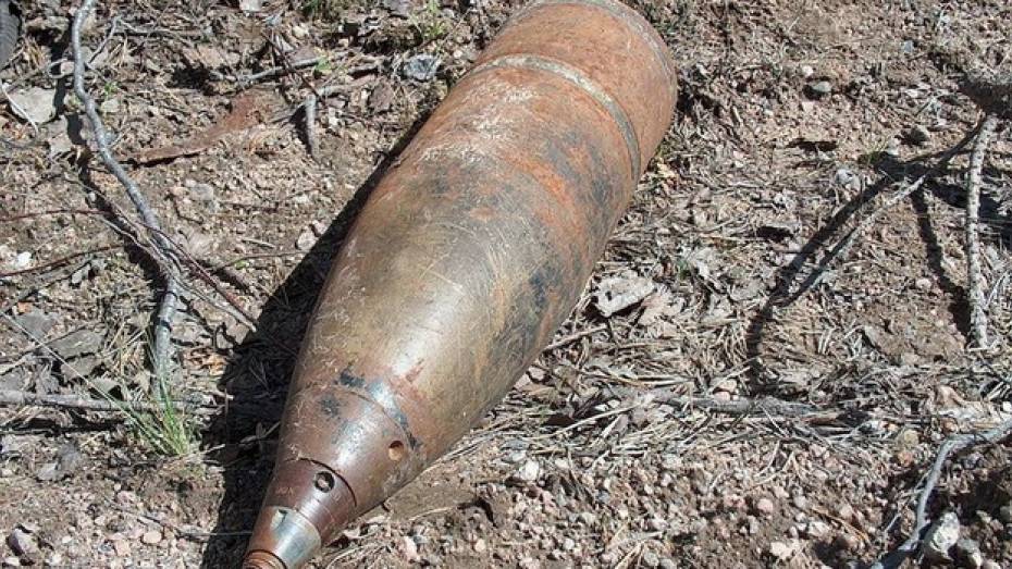 Недалеко от Кантемировки найдены 17 неразорвавшихся снарядов