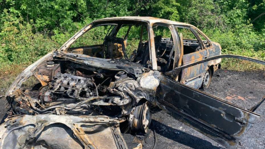 Двух мальчиков госпитализировали после ДТП со сгоревшим Volkswagen в Воронежской области